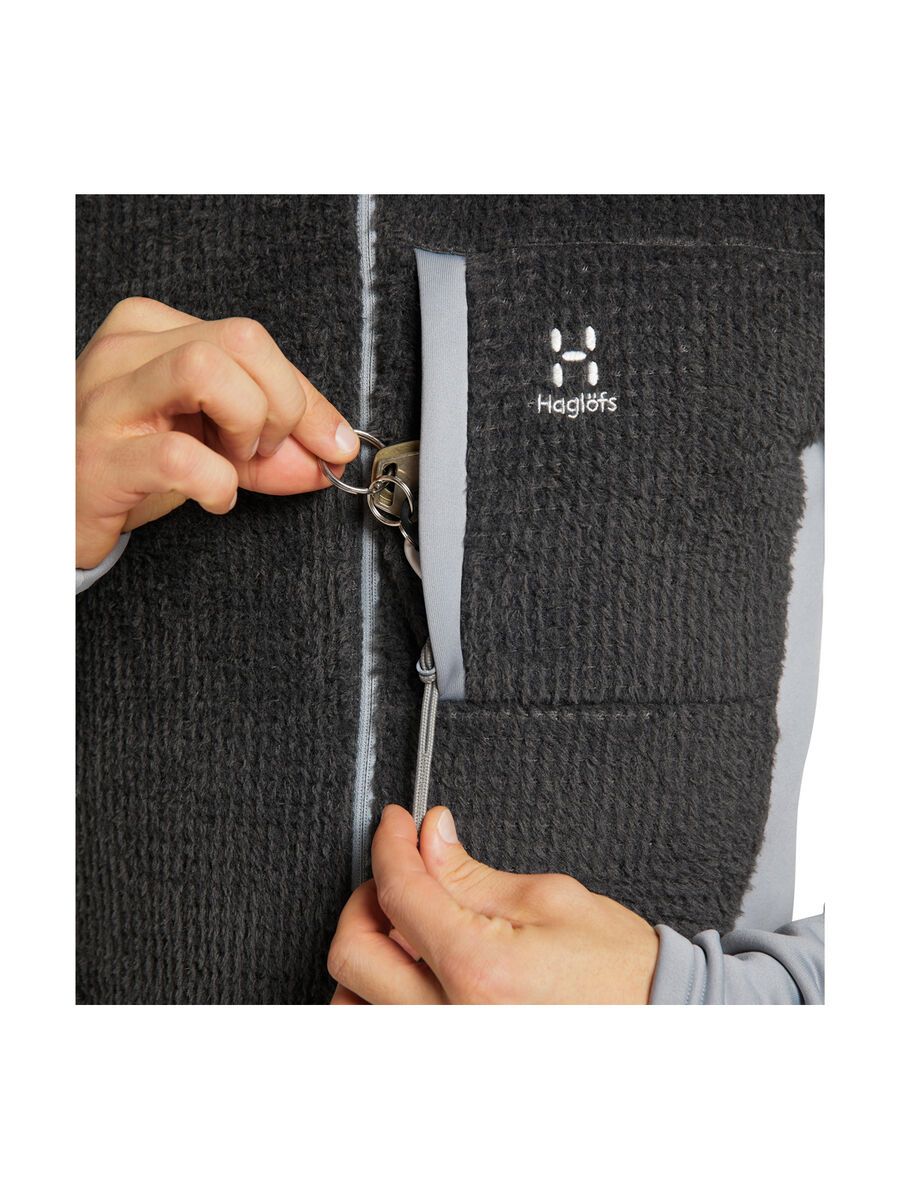 Haglöfs Touring Mid Jacket Men, magnetite/concrete - Bild 4