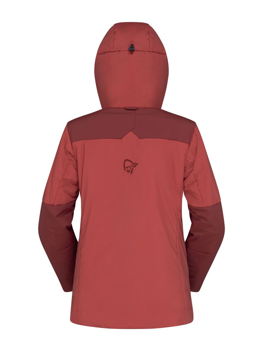 Norrona tamok thermo80 Zip Hood W's, cowhide/port - Bild 3