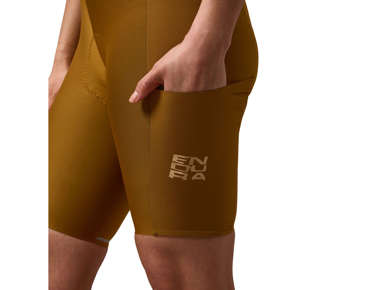 Endura Damen AllTrack Ride Bibshorts, trail bronze - Bild 7