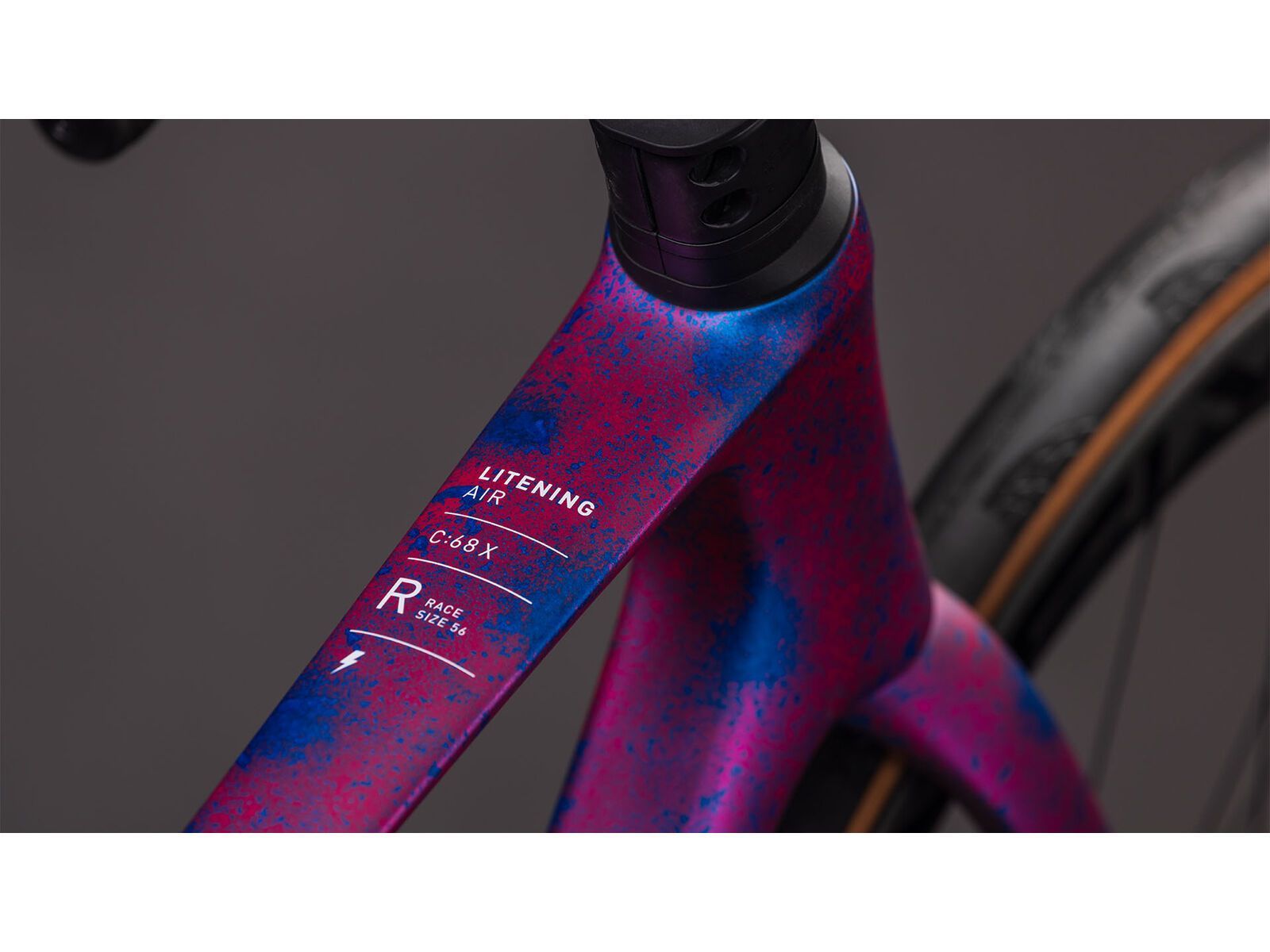 Cube Litening Air C:68X Race, dazzlepink´n´blue - Bild 3