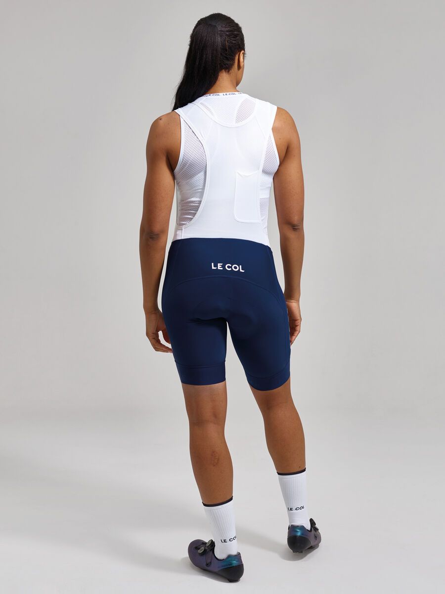 Le Col Womens Pro Bib Shorts II, navy/white - Bild 6
