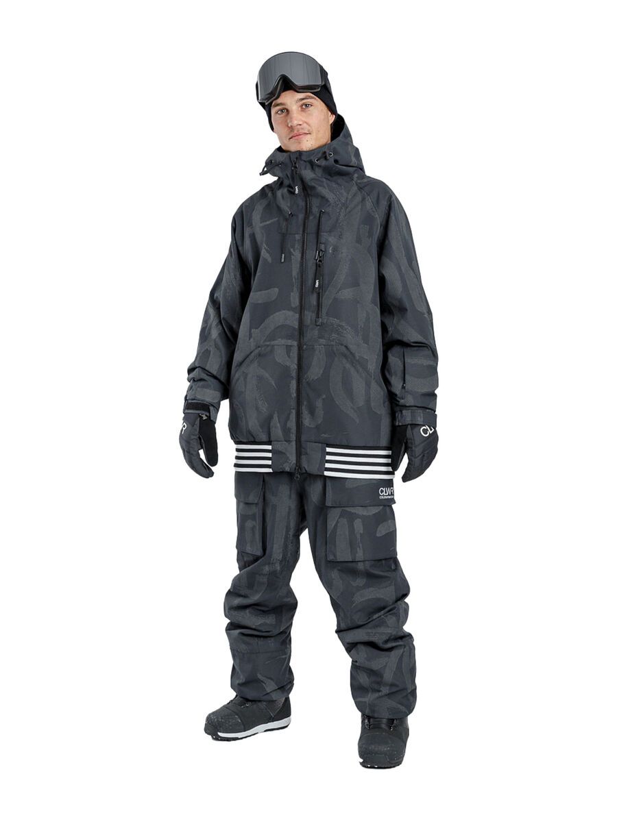 Colourwear League Jacket Men, reflective black - Bild 2