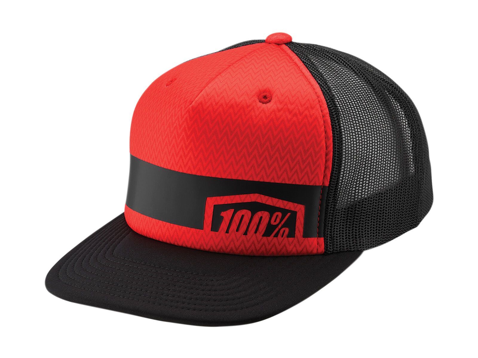 100% Quest Snapback Hat, red - Bild 1