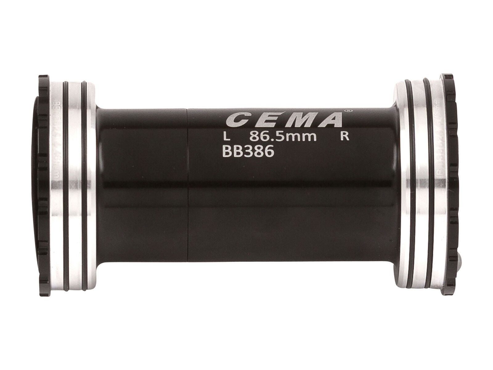 CEMA BB386 Interlock SRAM DUB - Keramik, black - Bild 1