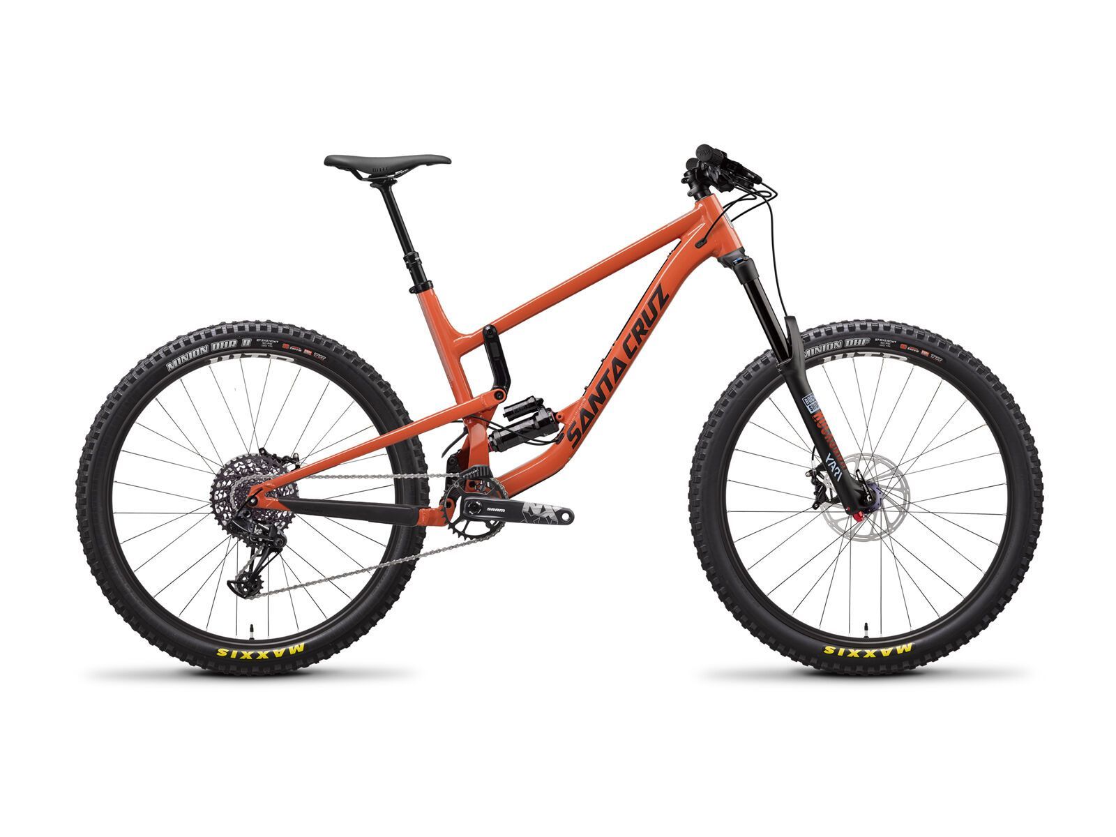 Santa Cruz Nomad AL R, orange and carbon - Bild 1