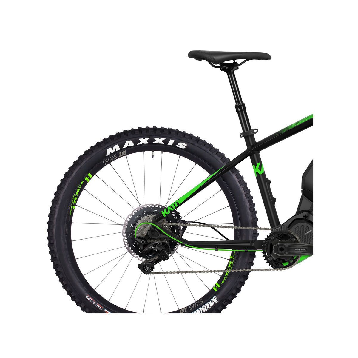 Ghost Hybride Kato S6.7+ AL, night black/neon green - Bild 6