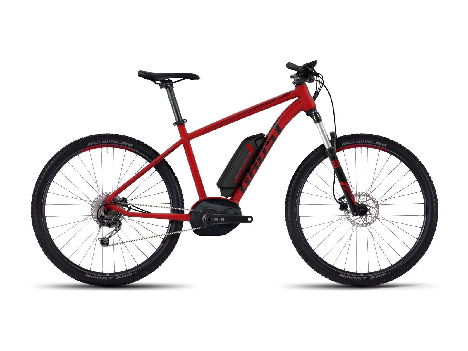 Ghost Hybride Teru 5 AL, riot red/night black/classic red - Bild 1