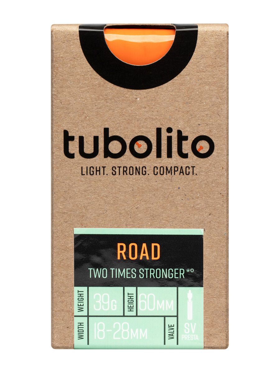 Tubolito Tubo Road 60 mm - 700C x 18-28C, orange - Bild 2