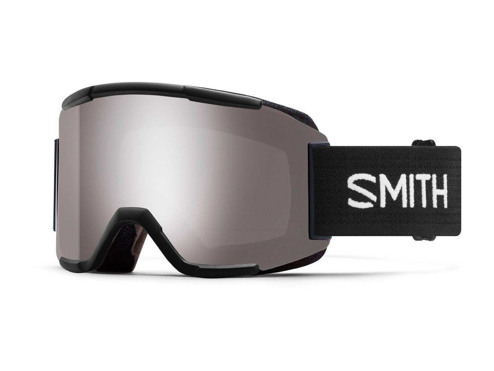 Smith Squad inkl. Wechselscheibe, black/Lens: sun platinum mirror chromapop/yellow - Bild 1