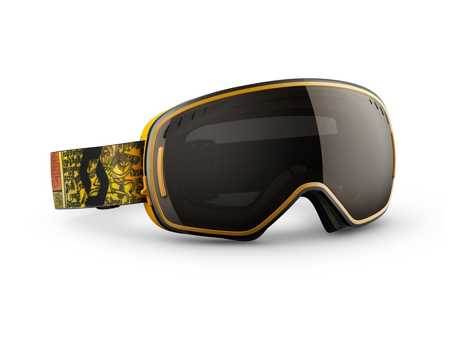 Scott LCG + Spare Lens, basecamp orange/solar black chrome - Bild 1