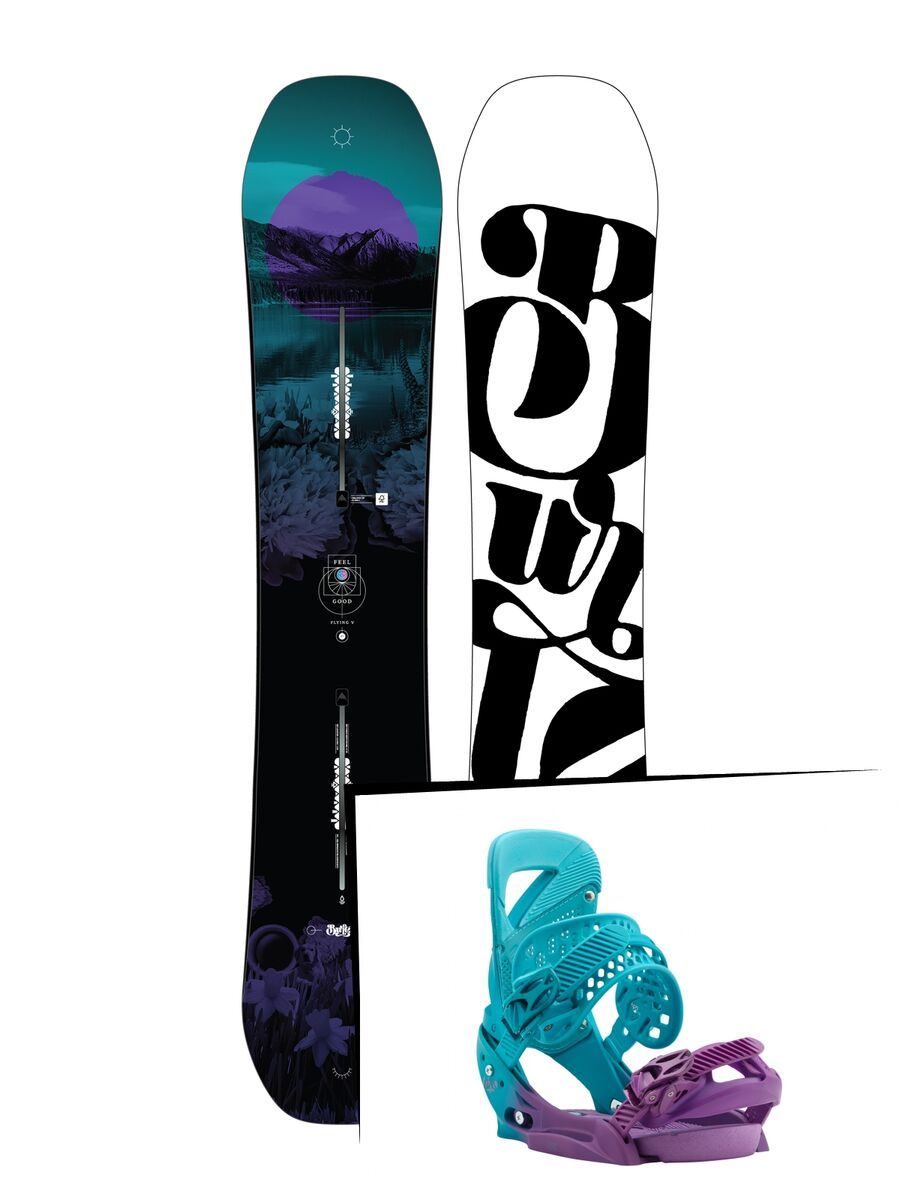 Set: Burton Feelgood Flying V 2019 +  Lexa EST (1931019S) - Bild 1