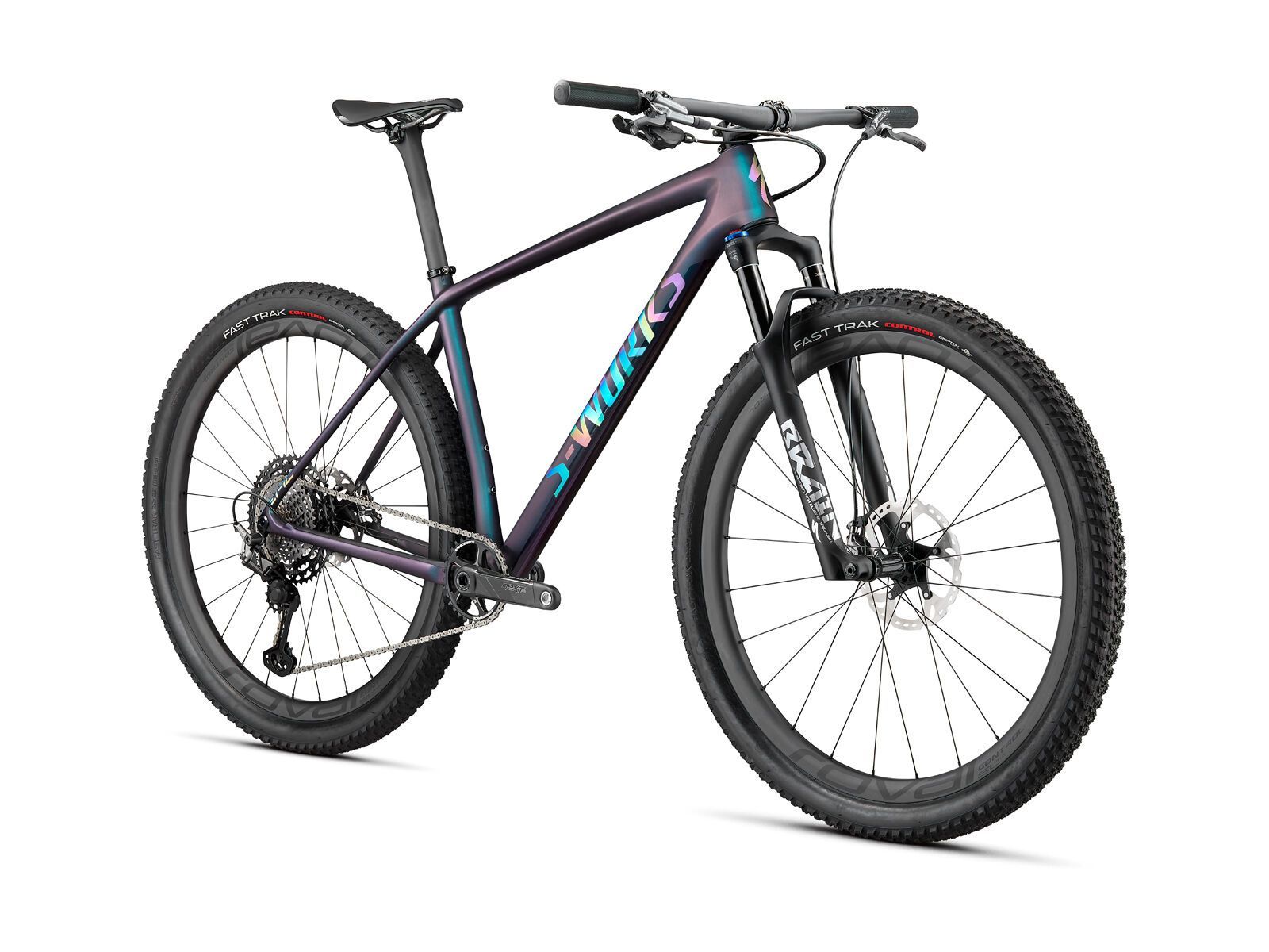 Specialized S-Works Epic HT XTR, satin chameleon supernova/holographic reflective - Bild 2