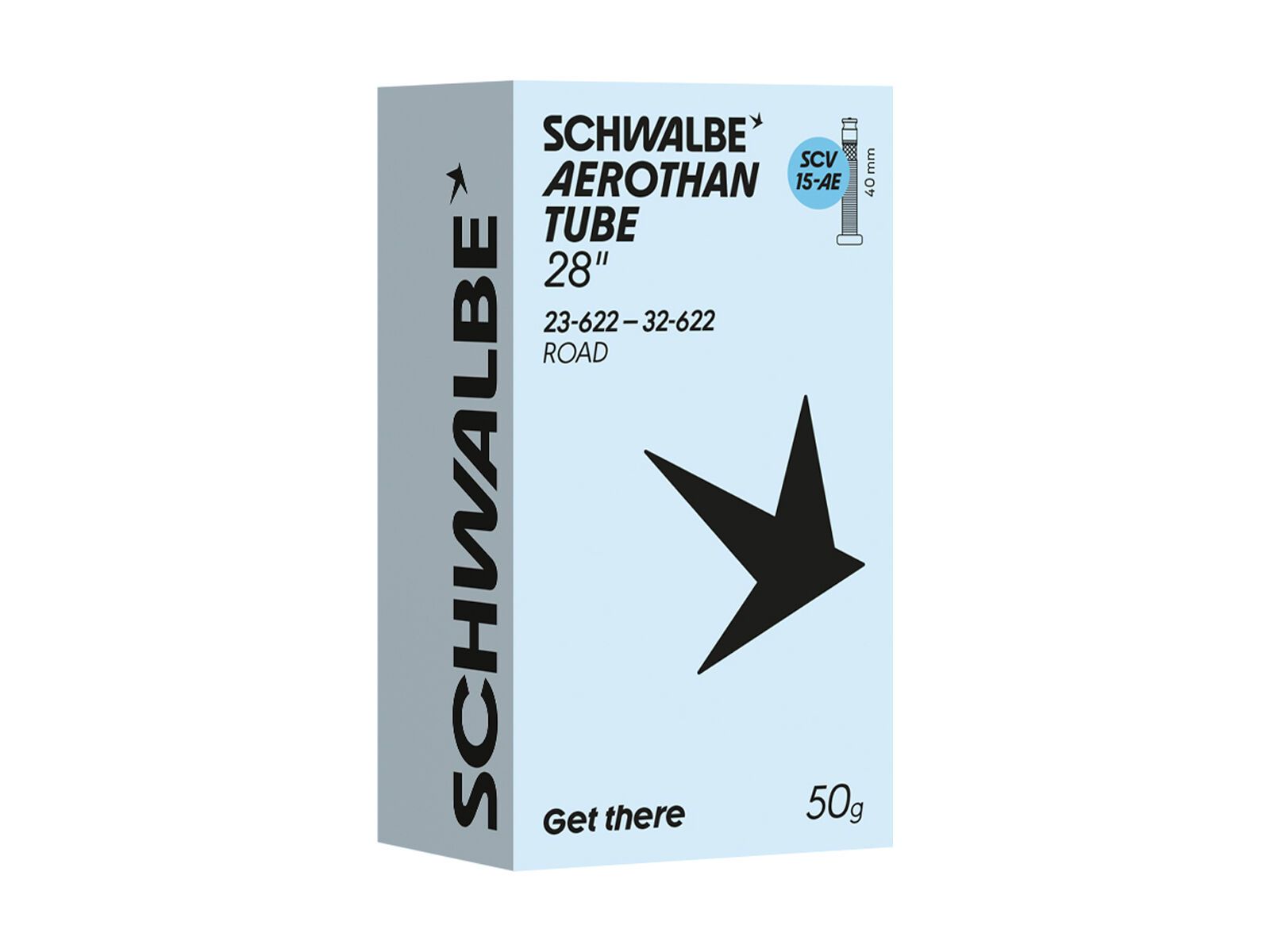 Schwalbe Aerothan Tube SCV 15-AE 28/700C Road - 23/32-622 / 40 mm - Bild 1