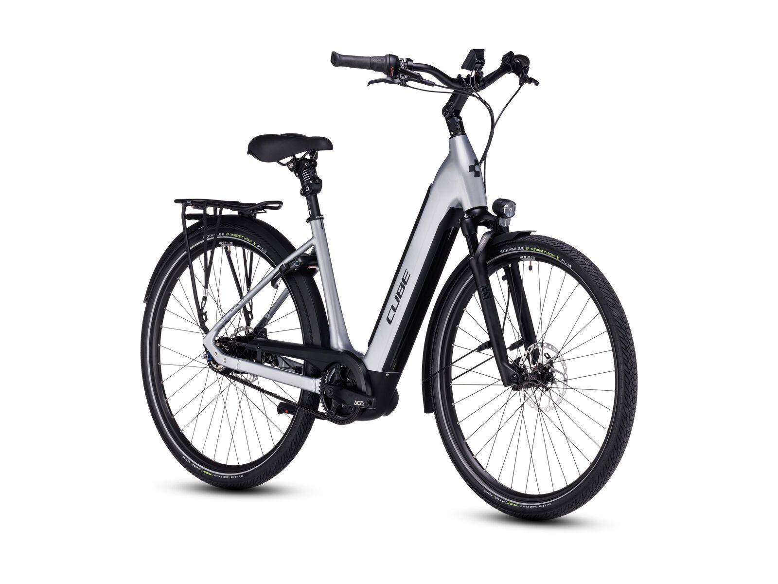 Cube Supreme RT Hybrid SLX 625, polarsilver´n´black - Bild 2