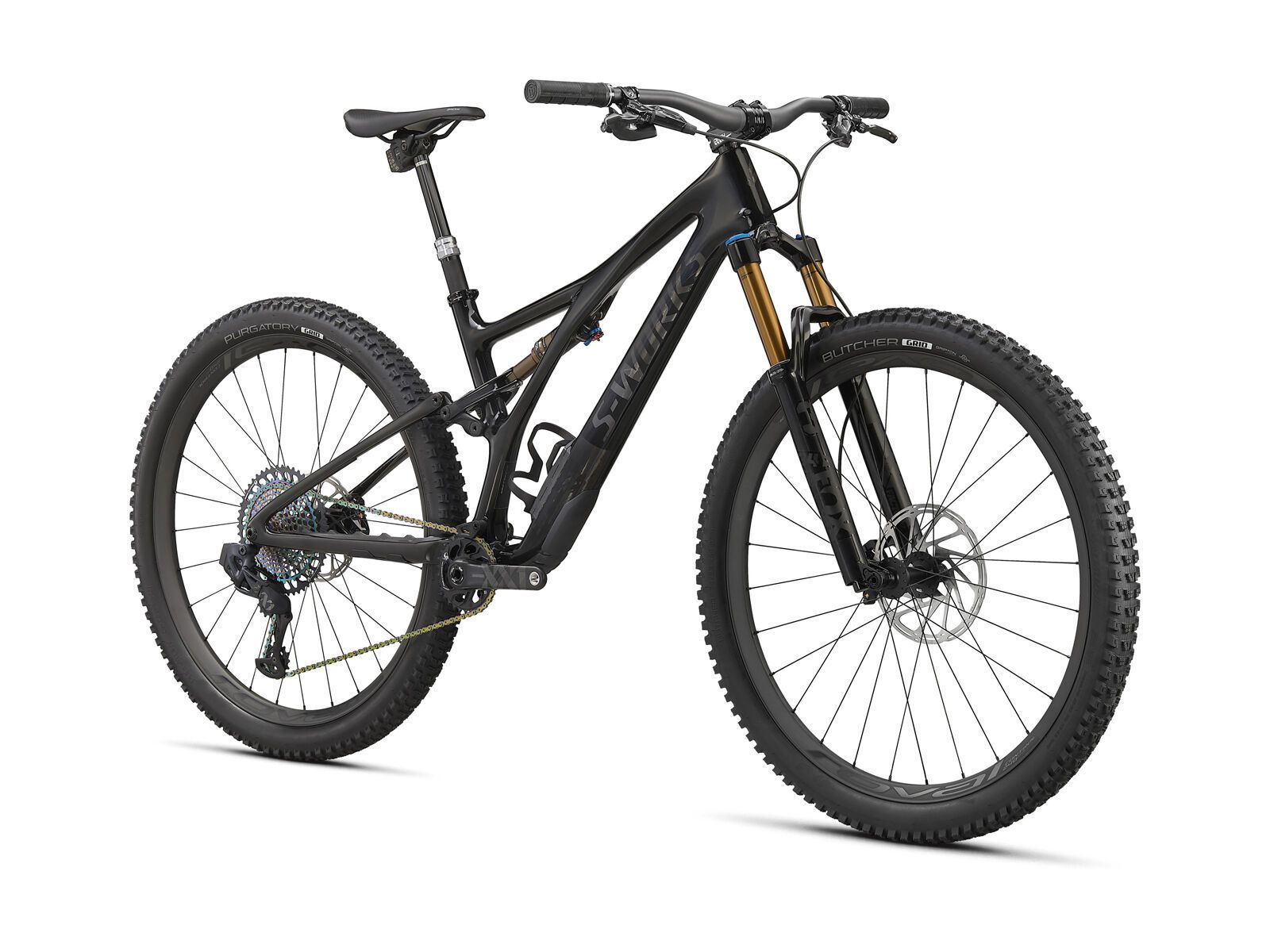Specialized S-Works Stumpjumper, black/carbon - Bild 2
