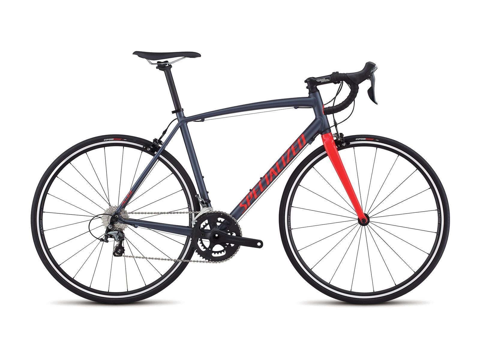 Specialized Allez E5 Elite, satin ink/gloss rocket red - Bild 1