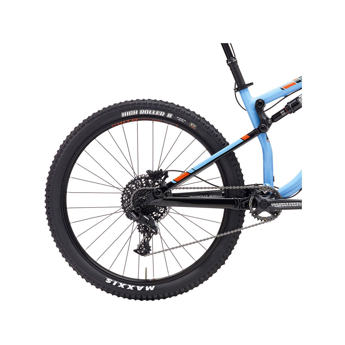 Kona Precept 150, gloss cyan/black/orange/silver - Bild 4