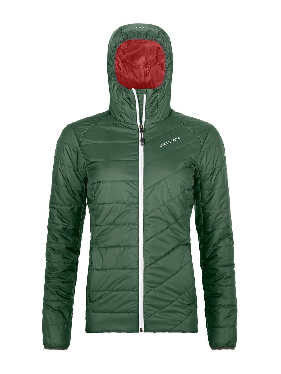 Ortovox Swisswool Piz Bernina Jacket W, green forest - Bild 1