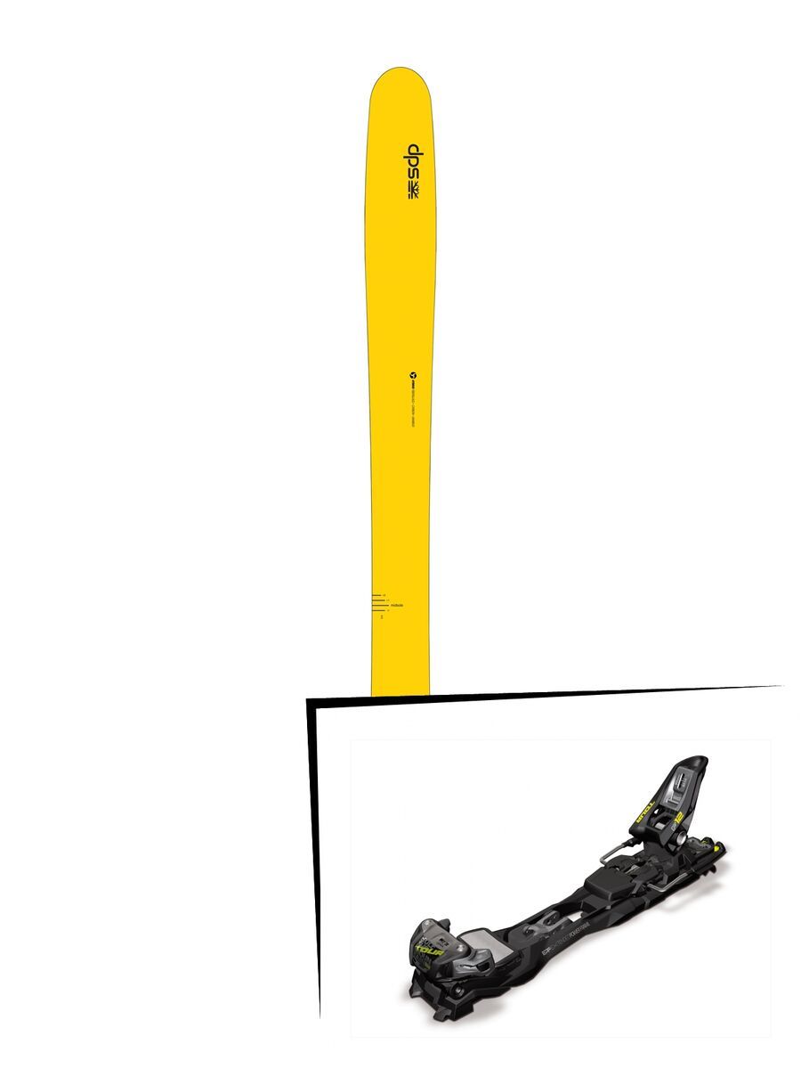 DPS Skis Set: Wailer 112 RP2 Hybrid 2016 + Marker F12 Tour EPF - Bild 1