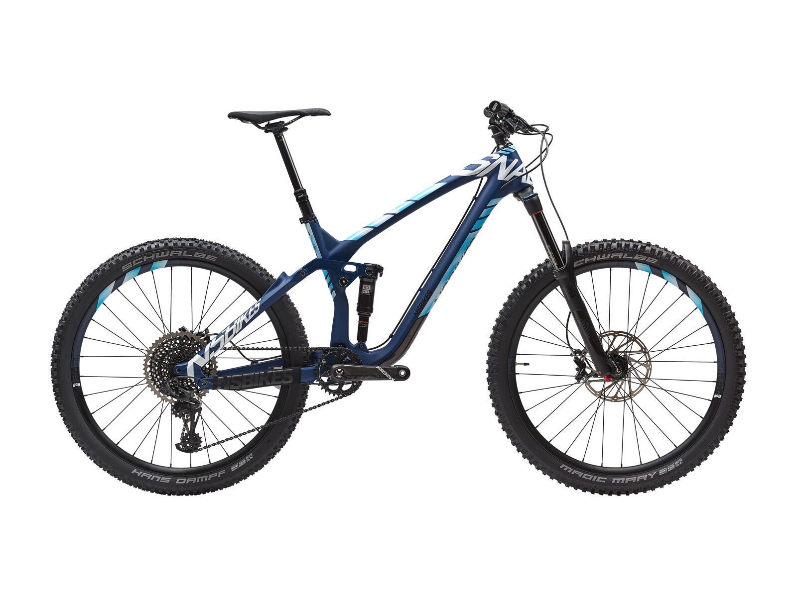 NS Bikes Snabb E 1 Carbon blue white BIKER BOARDER.DE