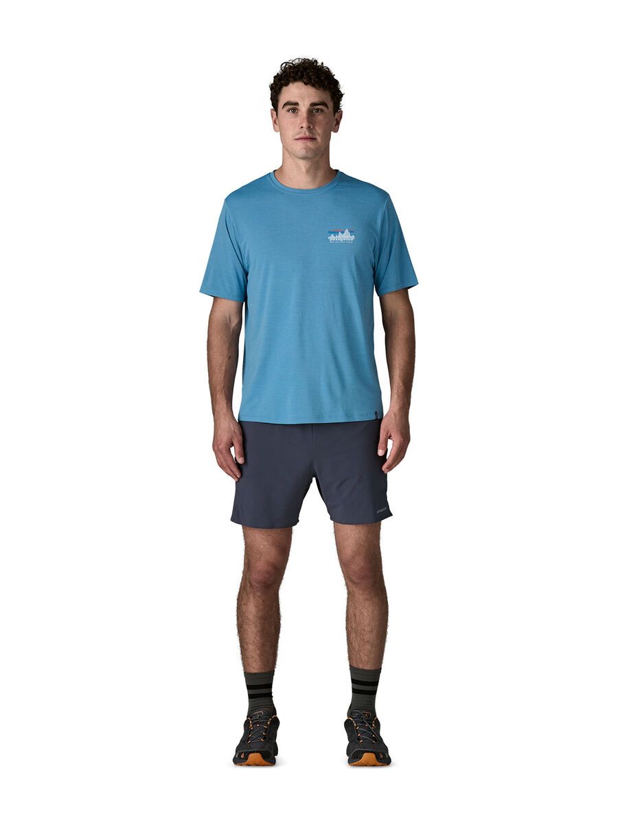 Patagonia Men's Cap Cool Daily Shirt - '73 Skyline, shore blue/light shore blue x-dye - Bild 6