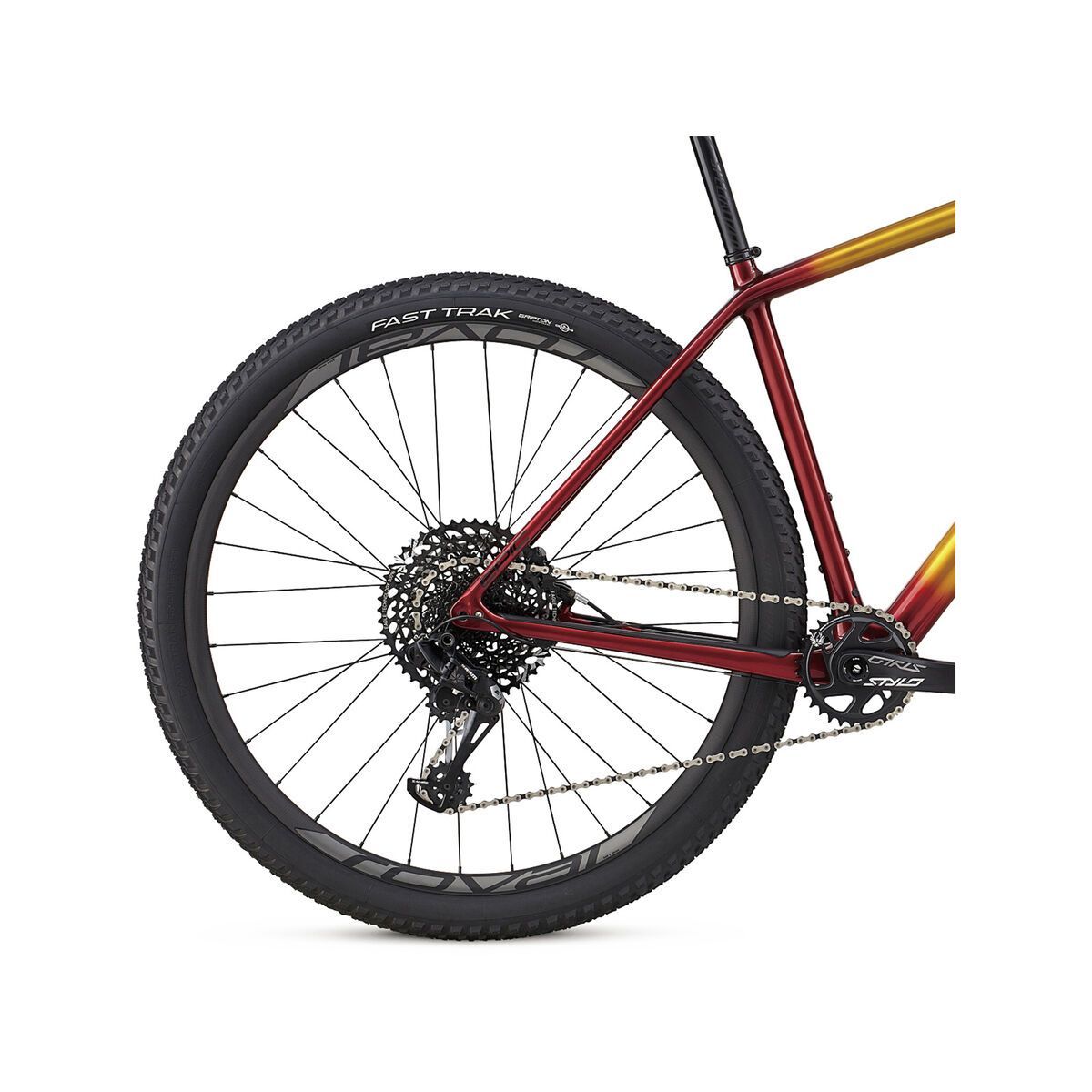 Specialized Epic HT Expert, gloss gold/candy red/cosmic black - Bild 6