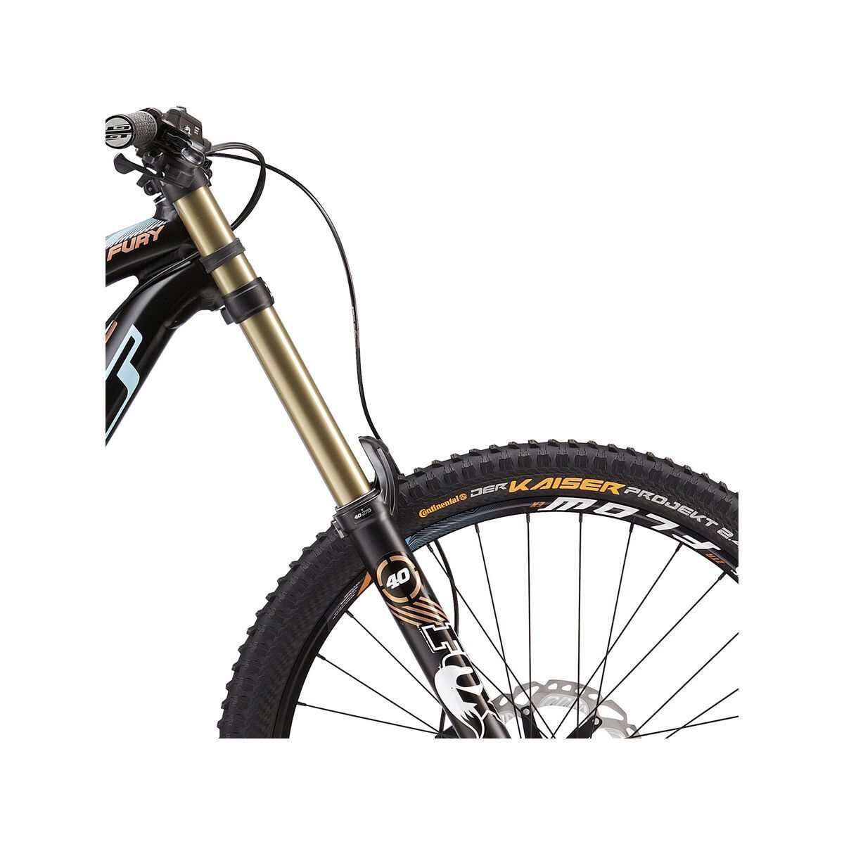 GT Fury Team 27.5, black/blue/copper - Bild 5
