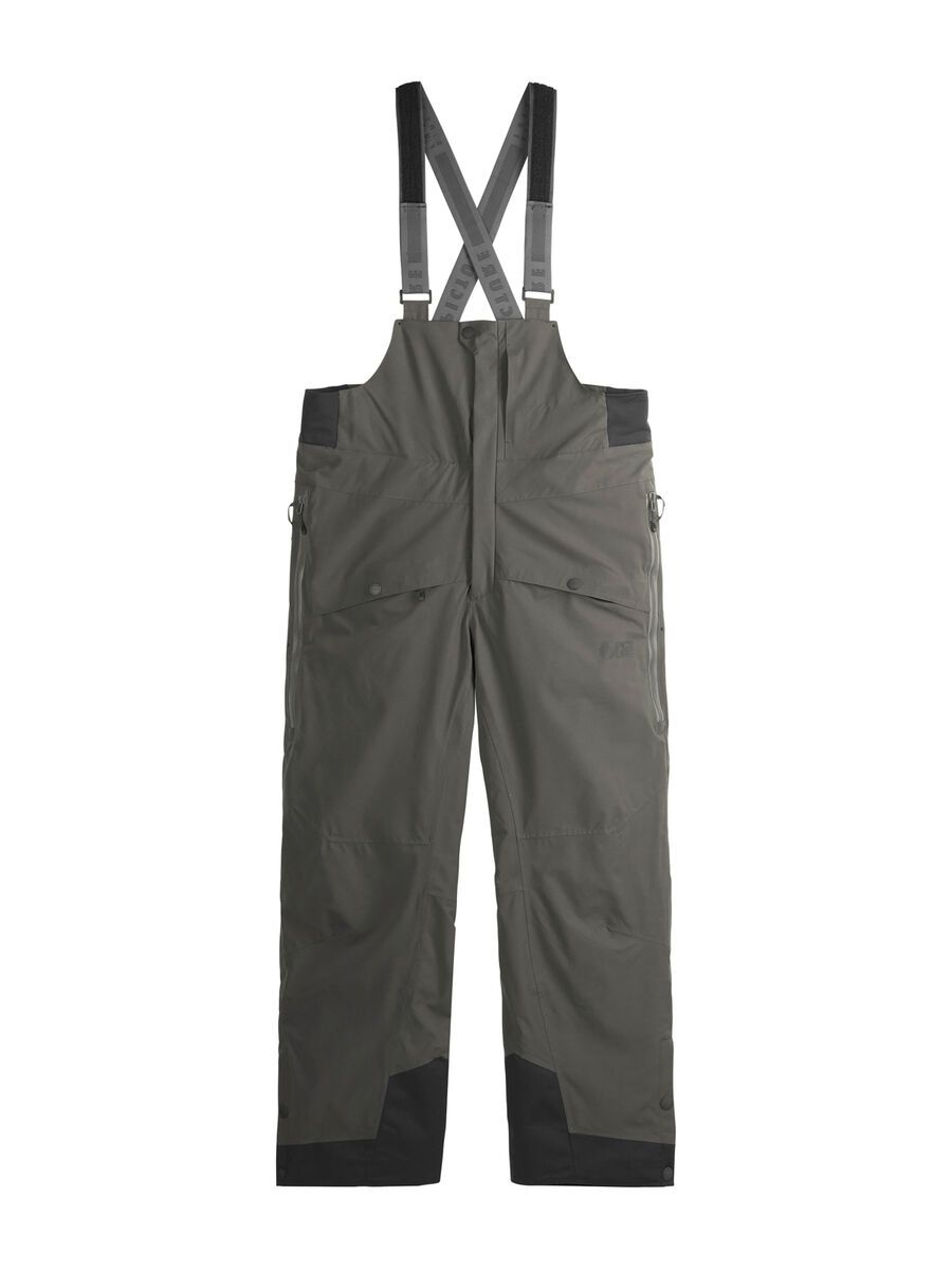 Picture Avening Bib Pants, raven grey - Bild 1
