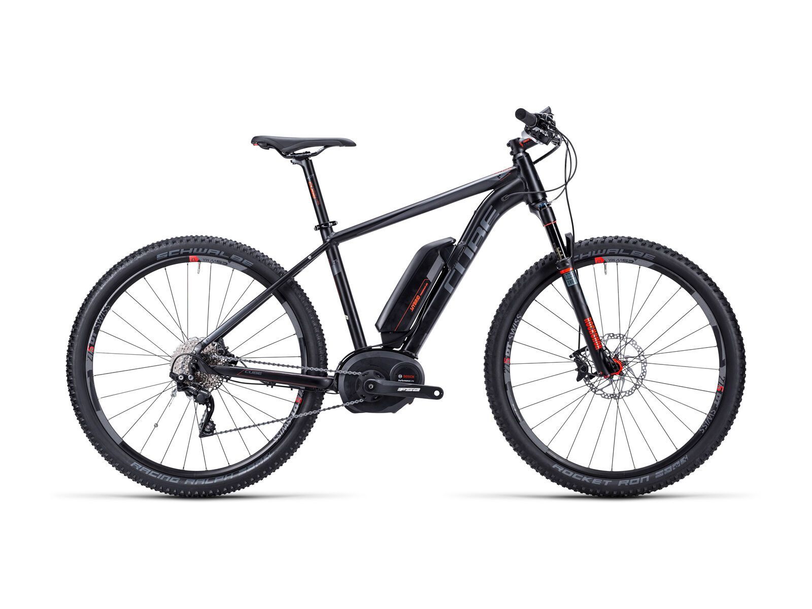 Cube Reaction Hybrid HPA SL 27.5, black anodized - Bild 1