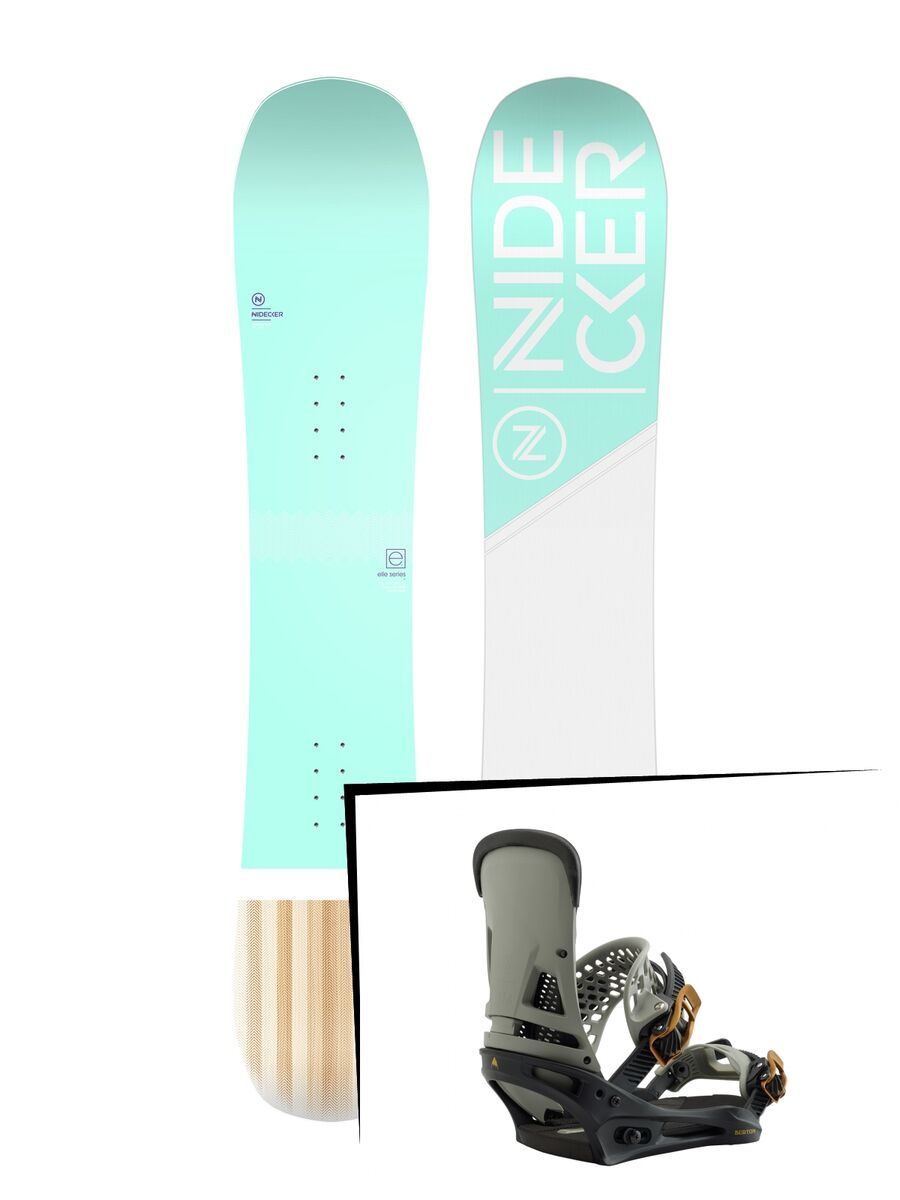 Set: Nidecker Elle 2019 + Burton Malavita (2218348S) - Bild 1