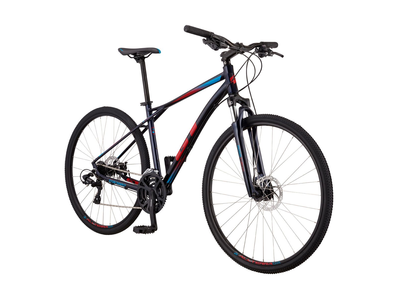 GT Transeo Comp, gloss ink blue w/ red and teal - Bild 3