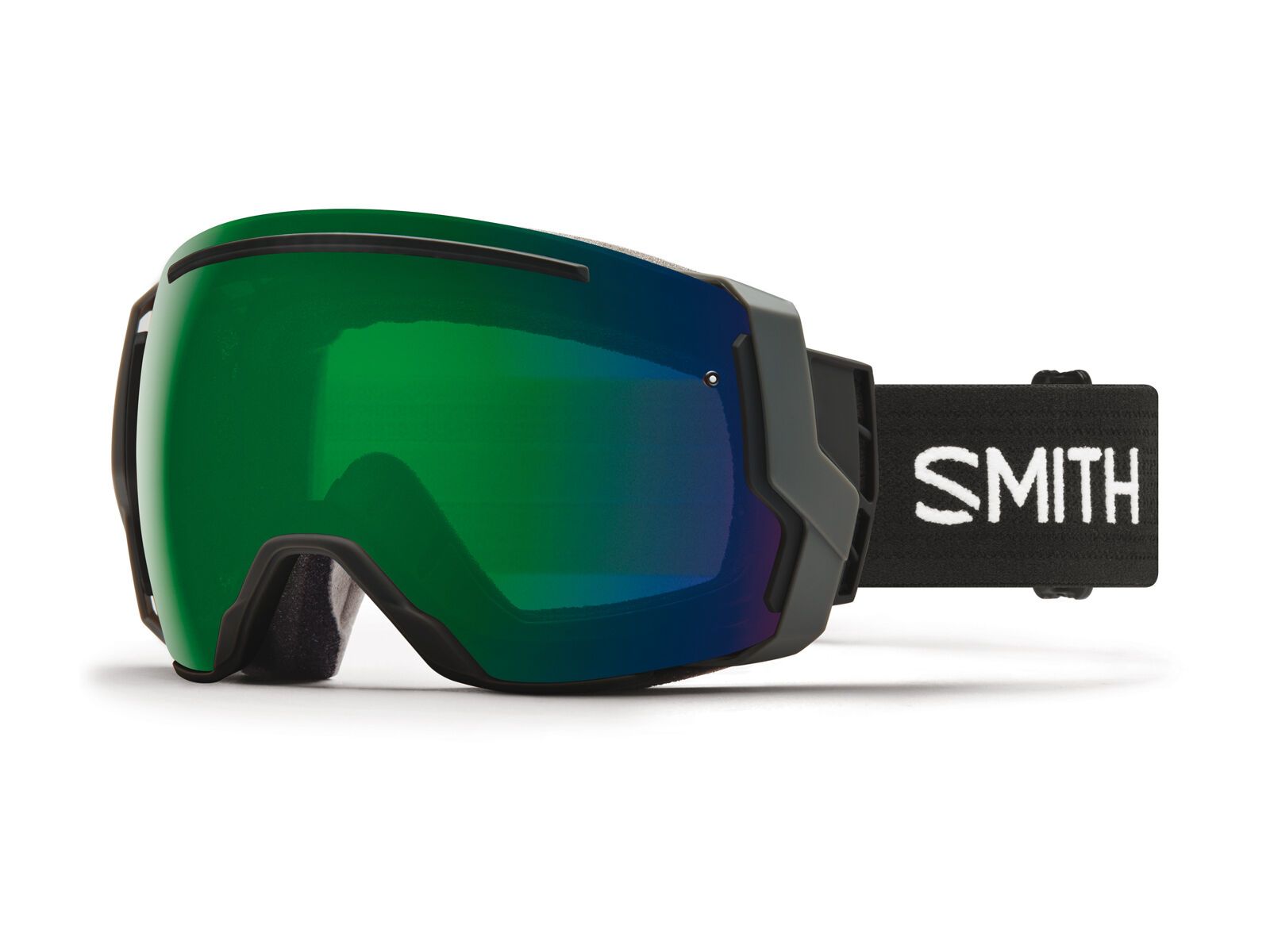 Smith I/O 7 inkl. Wechselscheibe, black/Lens: everyday green mirror chromapop - Bild 1
