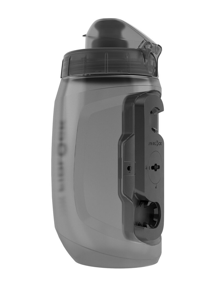 Fidlock Twist Bottle 450 + Uni Base, transparent black - Bild 3