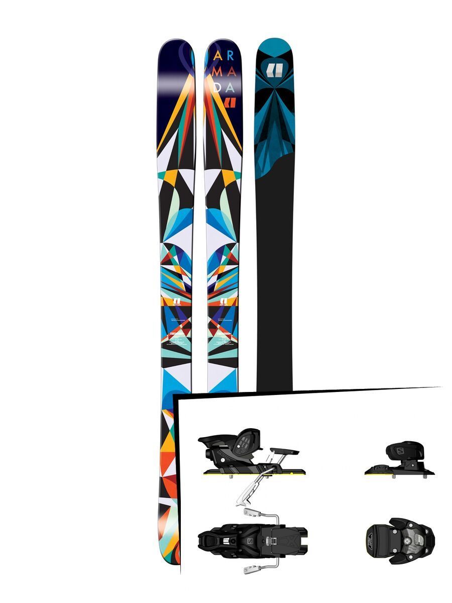 Set: Armada TSTw 2017 + Salomon Warden MNC 13 (1540104) - Bild 1