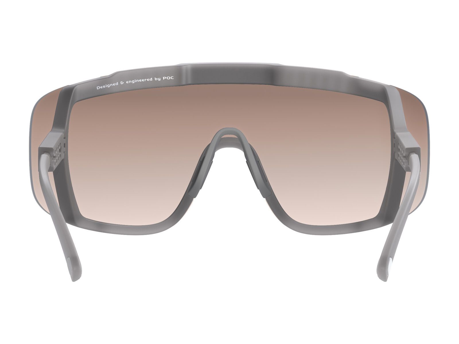 POC Devour Clarity Brown/Silver Mirror, moonstone grey - Bild 4