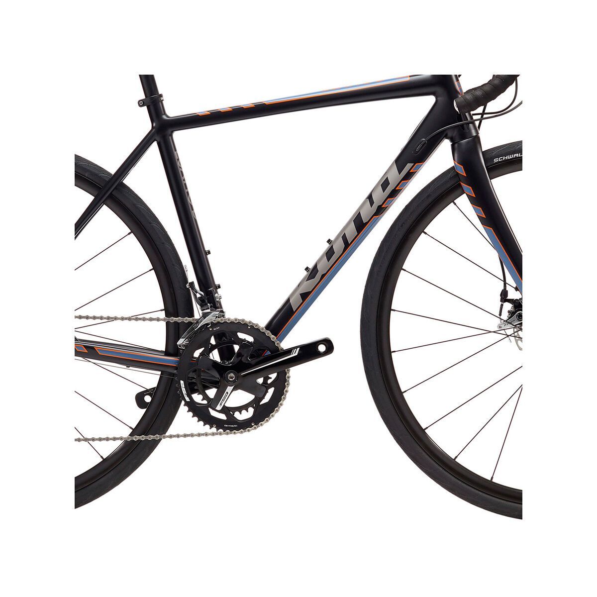 Kona Esatto Disc, matt black/silver/blue/orange - Bild 3