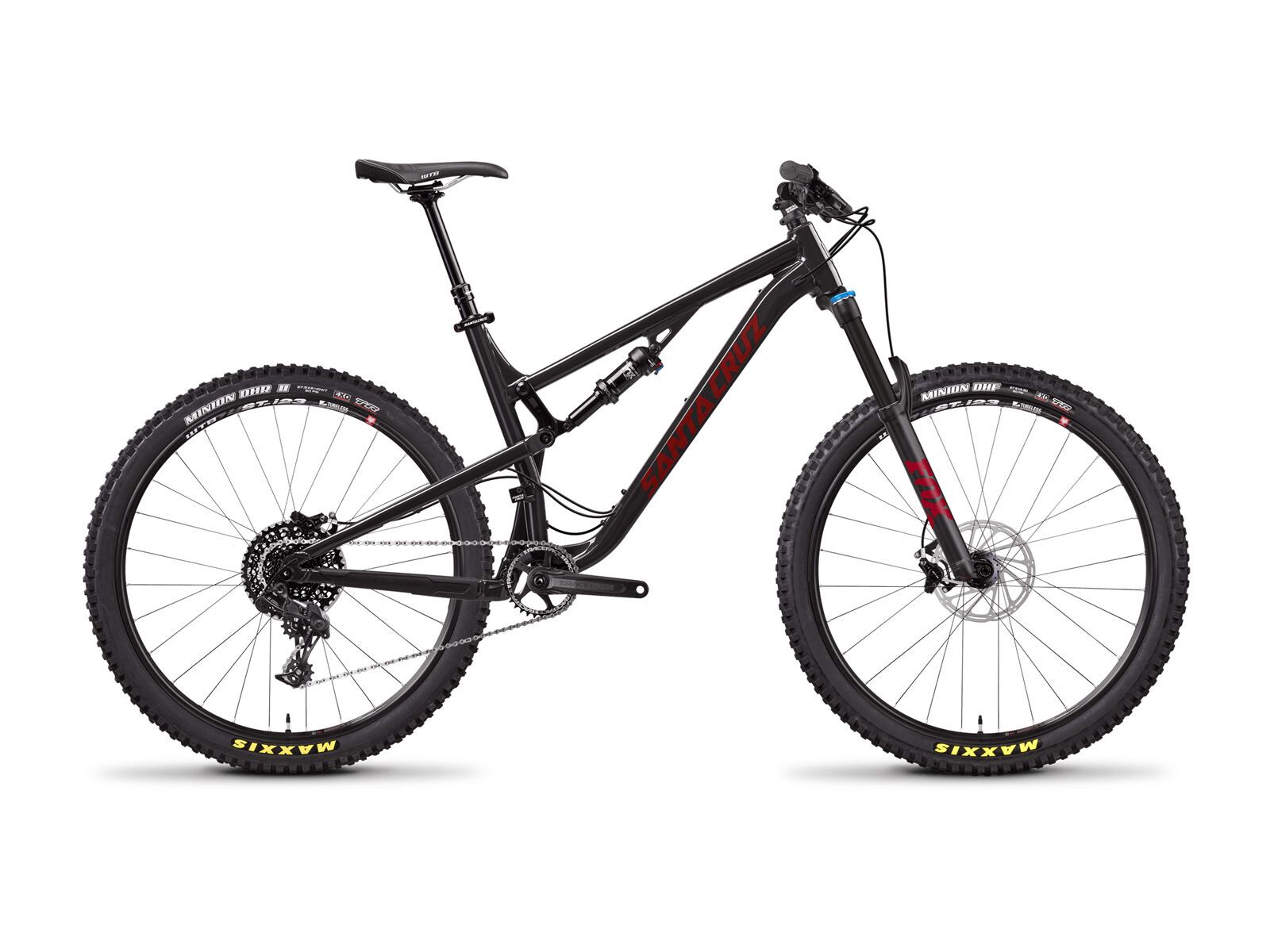 Santa Cruz Bronson AL R, gloss carbon and sriracha - Bild 1