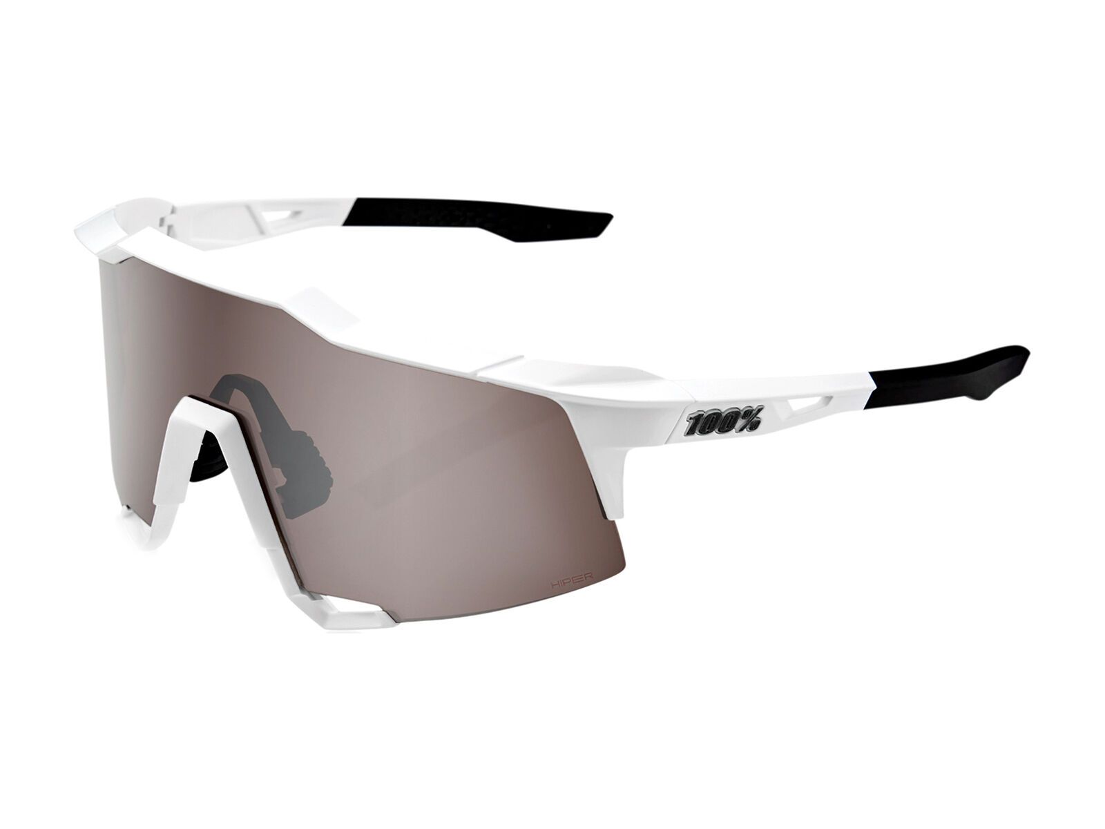 100% Speedcraft - HiPER Silver ML Mir, matte white - Bild 1