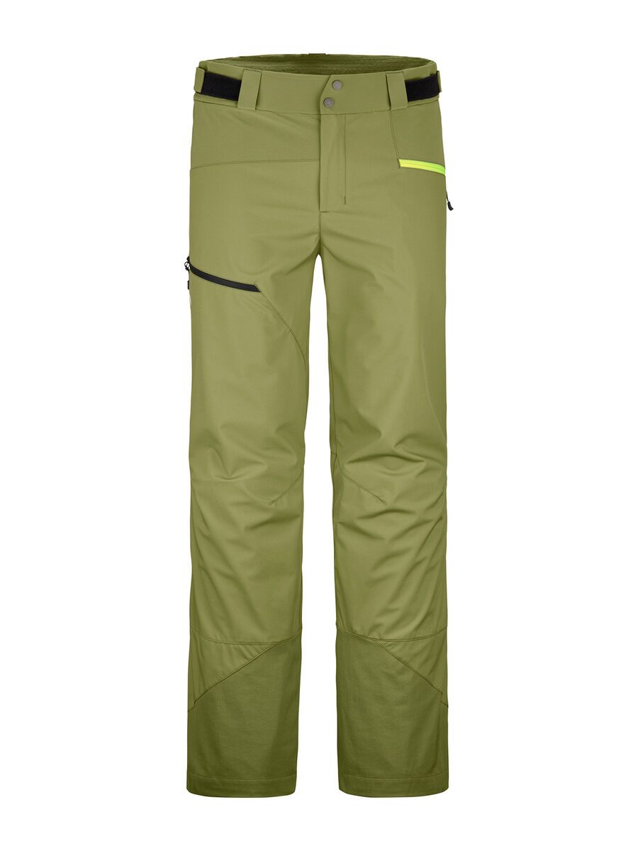 Ortovox Merino Deep Shell Mesola Pants M, wild herbs - Bild 1