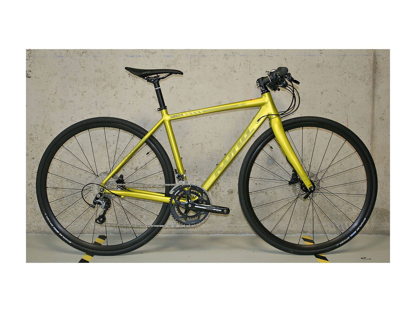 *** 2. Wahl *** Kona PhD 2017, mustard/yellow - Fitnessbike | Größe 49 cm - Bild 2