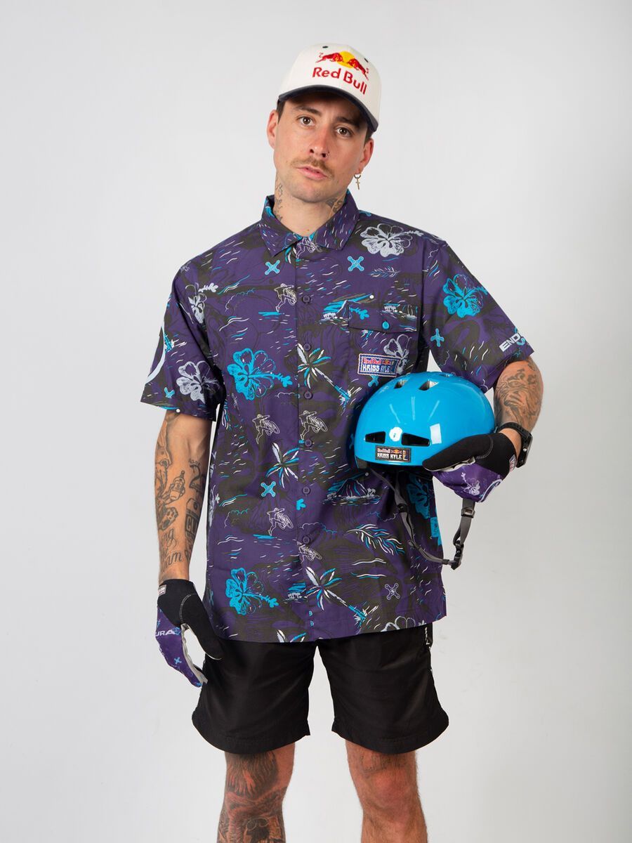 Endura Hummvee Lite Icon Glove LTD – Hawaiian Print - Bild 8