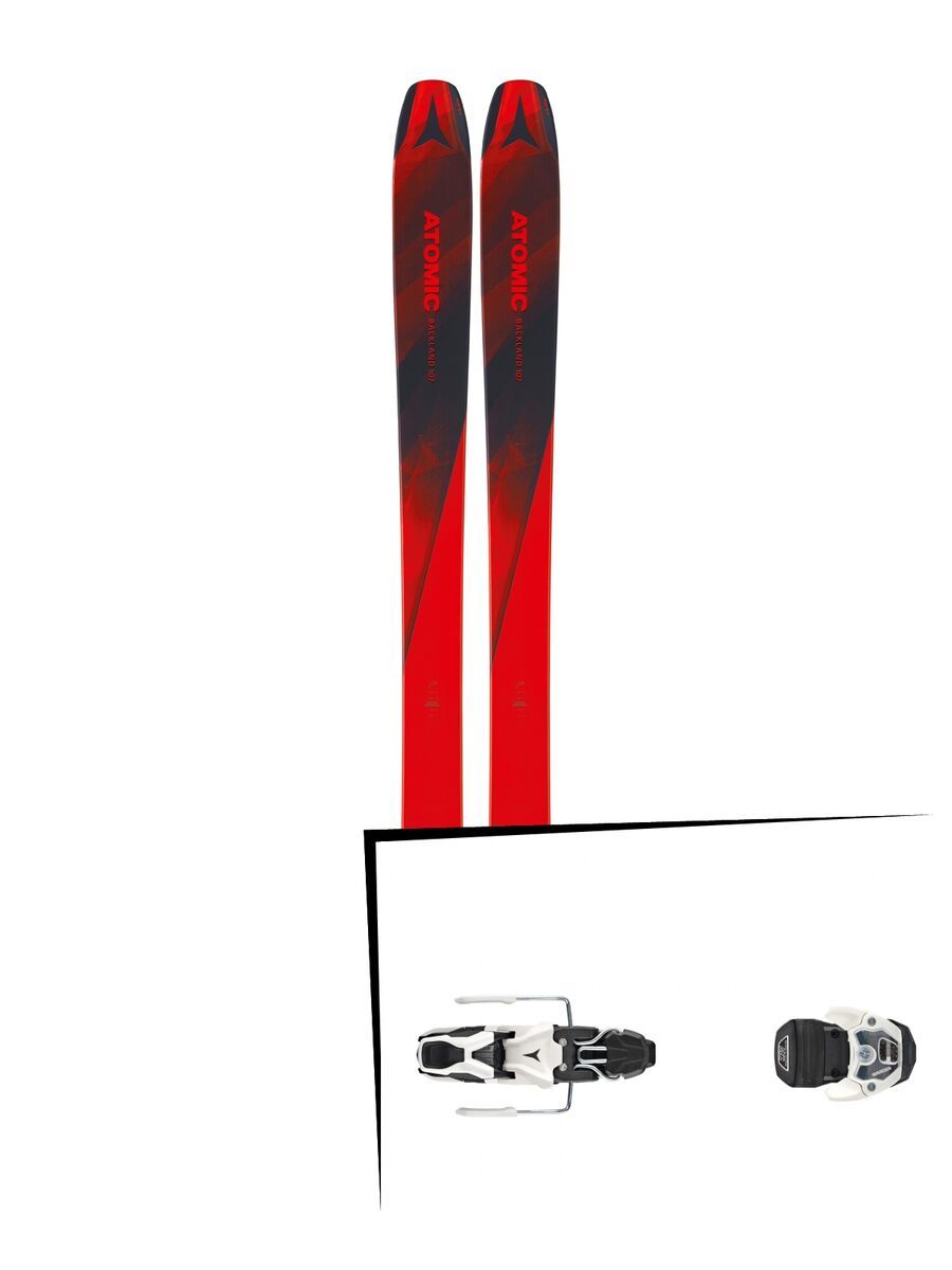 Set: Atomic Backland 107 2019 + Atomic Warden MNC 11 white - Bild 1