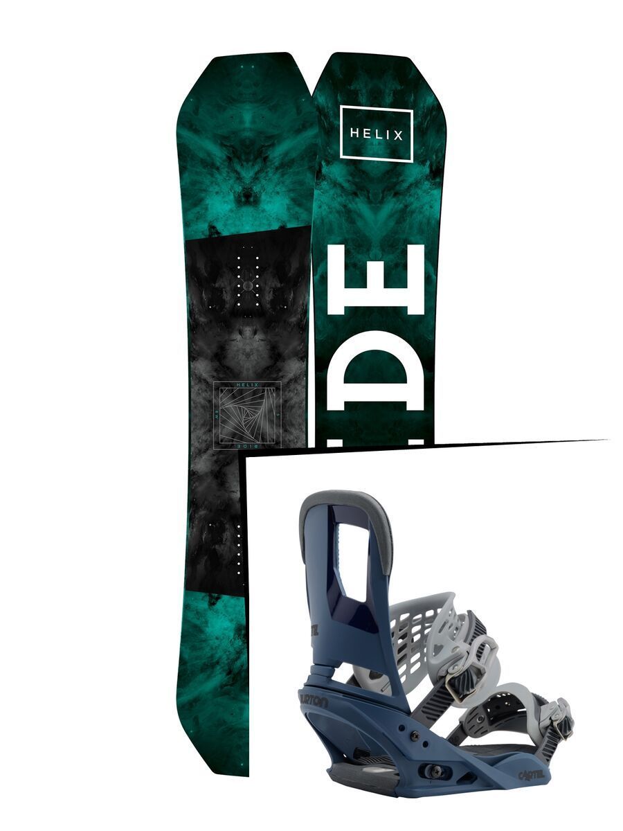 Set: Ride Helix 2017 + Burton Cartel (1712706S) - Bild 1