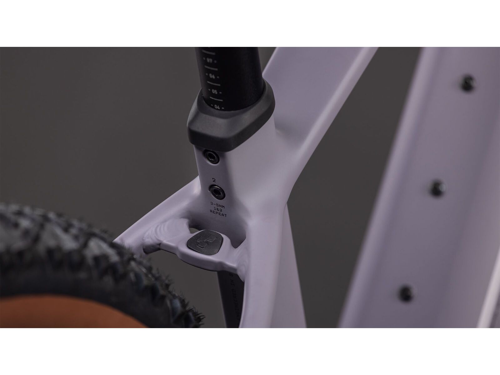 Cube Reaction Hybrid Performance 600 27.5, plumgrey´n´black - Bild 5