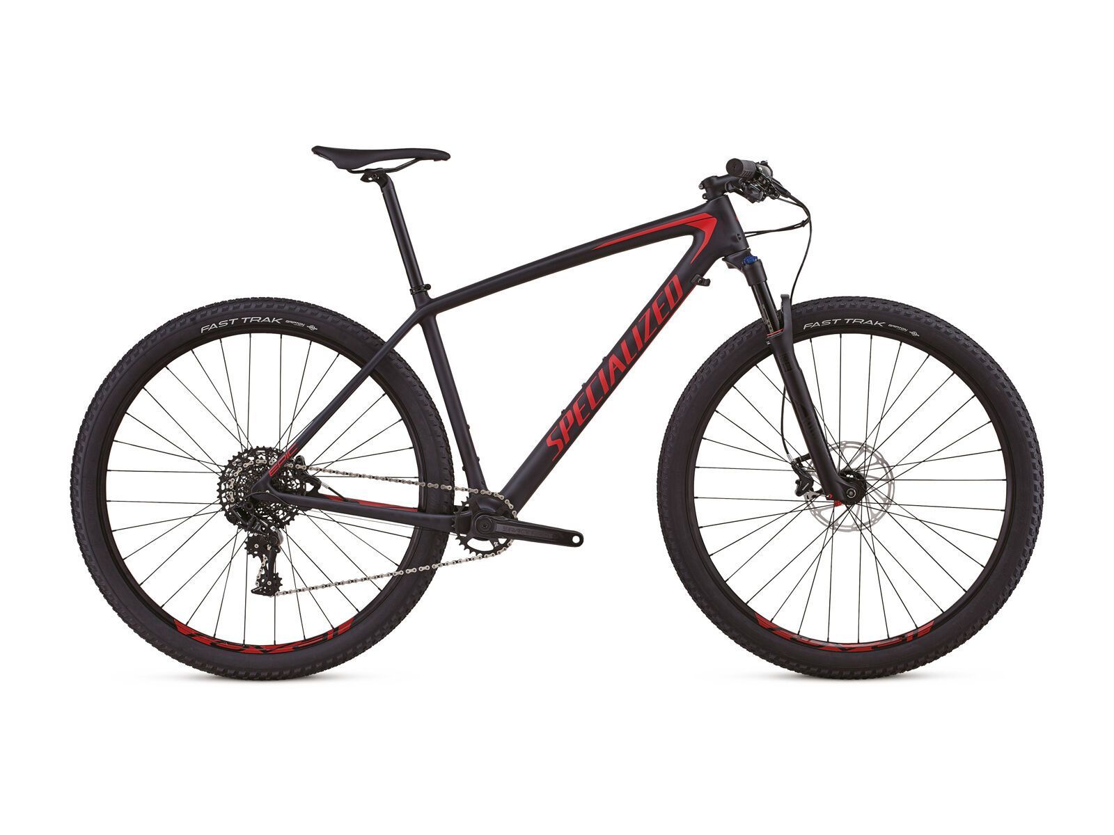 Specialized Epic HT Comp, satin black/flo red - Bild 1
