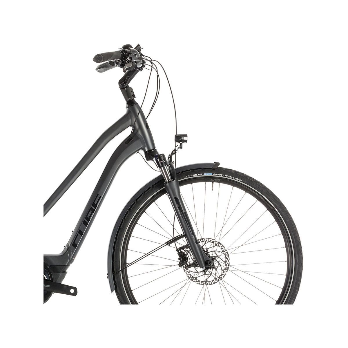 Cube Town Sport Hybrid Pro 400 Trapeze, iridium´n´black - Bild 6