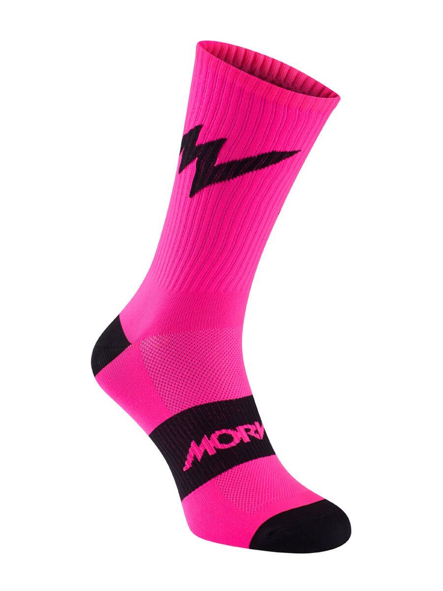 Morvelo Series Emblem Fluro Pink Socks, pink - Bild 1