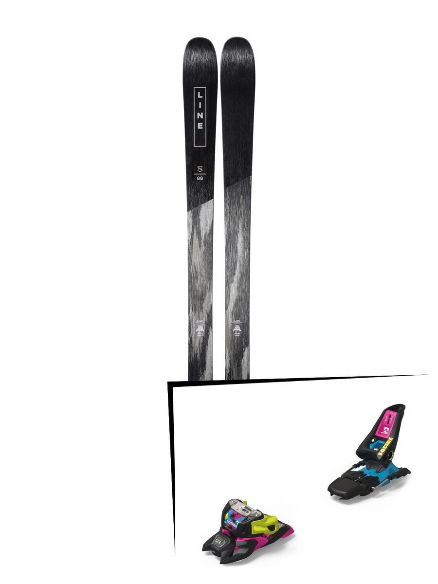 Set: Line Supernatural 86 2019 + Marker Squire 11 ID black/pink/blue - Bild 1
