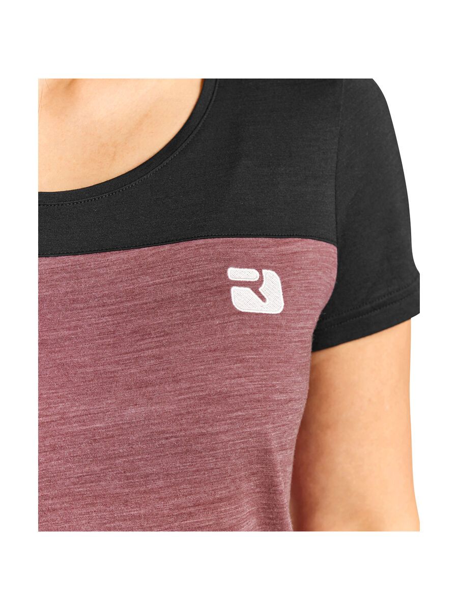 Ortovox 150 Merino Cool Logo TS W, black raven - Bild 2