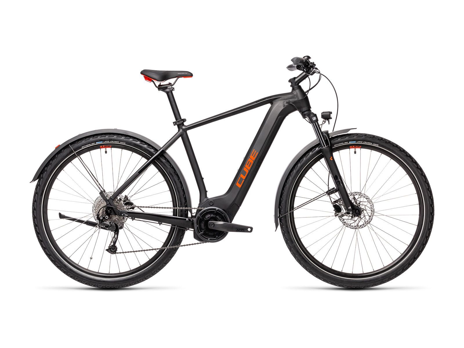 Cube Nature Hybrid ONE Allroad 500, black´n´red - Bild 1